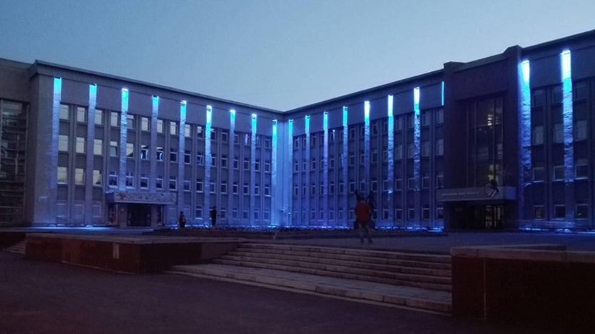 Поставка светящихся опор для Академгородка г. Новосибирск