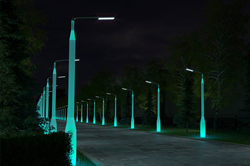 Lighting poles